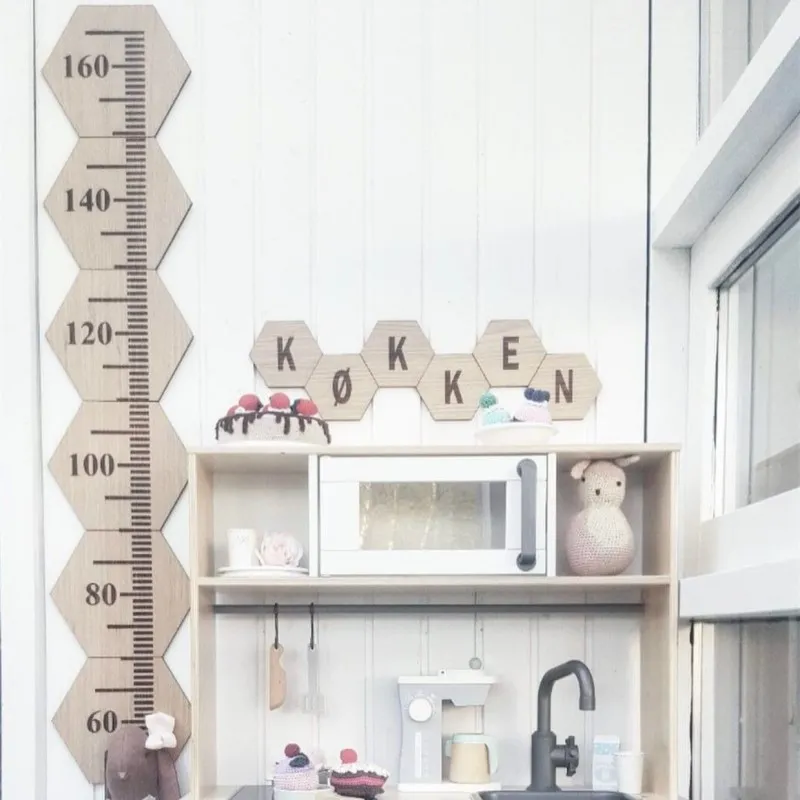 Nordic Style Wooden Height Ruler Baby Growth Chart Measurement For Kids Room Decoration Hanging Wall Decor Nursery Photo Props
Nordic Style Wooden Height Ruler Baby Growth Chart Measurement For Kids Room Decoration Hanging Wall Decor Nursery Photo Props