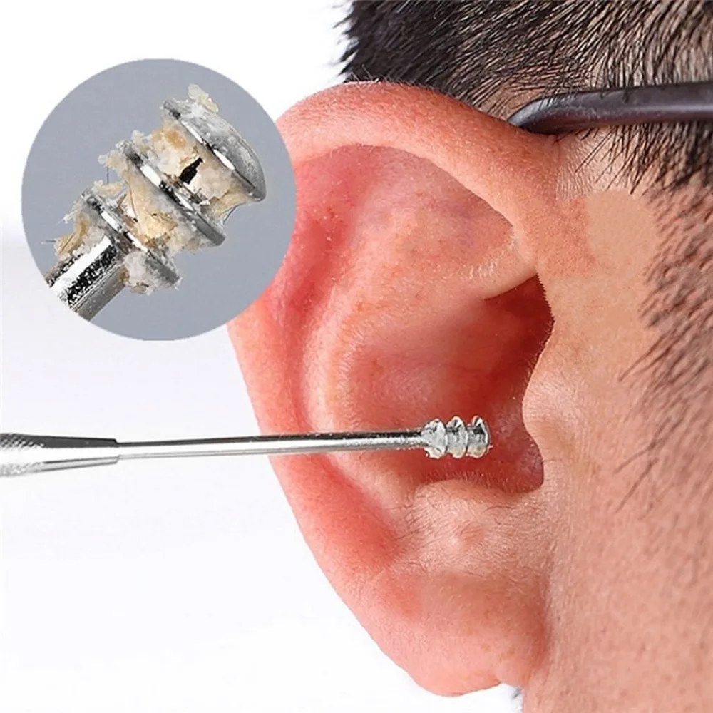 12cm Portable Double-side Spiral Earpick Dig Ear Curette Tools Digging Earpick Ear Cleaner Spoon Ear Cleaning Care Tool
12cm Portable Double-side Spiral Earpick Dig Ear Curette Tools Digging Earpick Ear Cleaner Spoon Ear Cleaning Care Tool