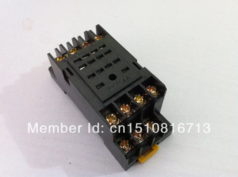 1pcs Mini Relay Socket Base PYF14A For H3Y-4 Timer Relay