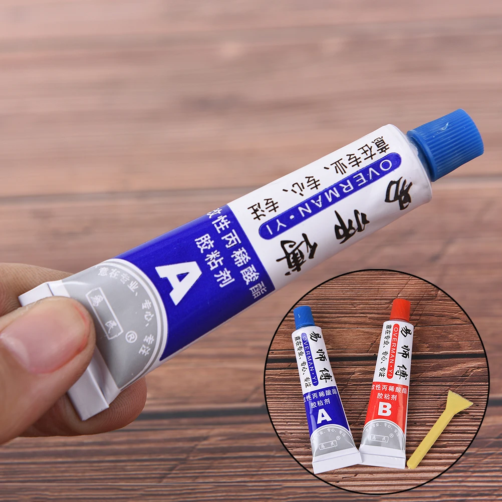 2PCS AB Super Liquid Glue for Glass Metal Ceramic Stationery Office School Supplies Epoxy Resin Contact Adhesive
2PCS AB Super Liquid Glue for Glass Metal Ceramic Stationery Office School Supplies Epoxy Resin Contact Adhesive