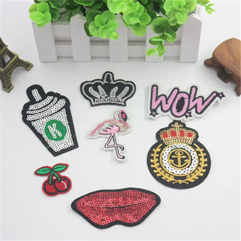 7PCs patch clothes iron stickers embroidery stickers DIY labels backpack stickers sewing red-crowned cranes cherry
7PCs patch clothes iron stickers embroidery stickers DIY labels backpack stickers sewing red-crowned cranes cherry