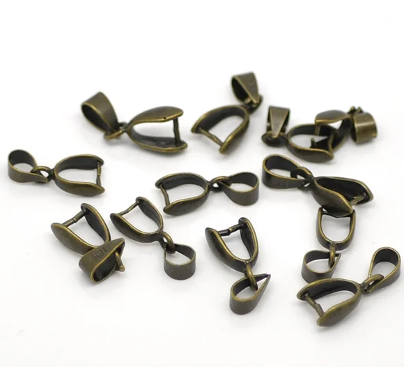 DoreenBeads Antique Bronze Pinch Clip Bail Beads 17x7mm(5/8"x1/4"), sold per lot of 25 (B16911)
DoreenBeads Antique Bronze Pinch Clip Bail Beads 17x7mm(5/8"x1/4"), sold per lot of 25 (B16911)