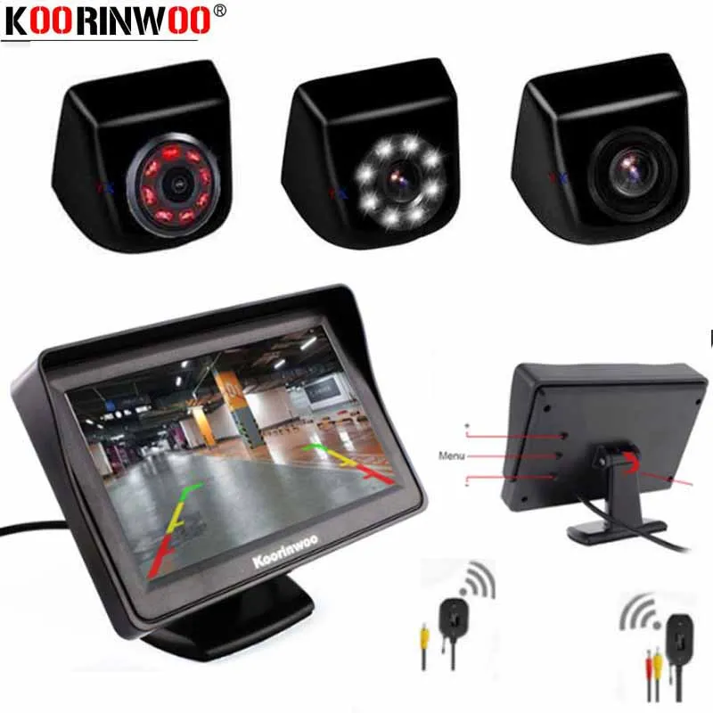 Автомобильный парковочный комплект Koorinwoo 800P с цветным ЖК-дисплеем и камерой заднего вида
Автомобильный парковочный комплект Koorinwoo 800P с цветным ЖК-дисплеем и камерой заднего вида