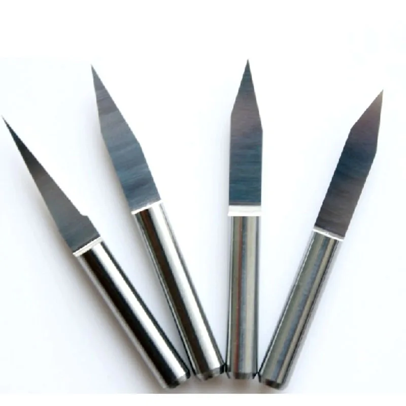 10Pcs 30degree 3.175mm*0.2 Router Bit 1/8" V shape Cutter For Wood working CNC Router Bits for Carbide PCB Engraving Router Bit
10Pcs 30degree 3.175mm*0.2 Router Bit 1/8" V shape Cutter For Wood working CNC Router Bits for Carbide PCB Engraving Router Bit