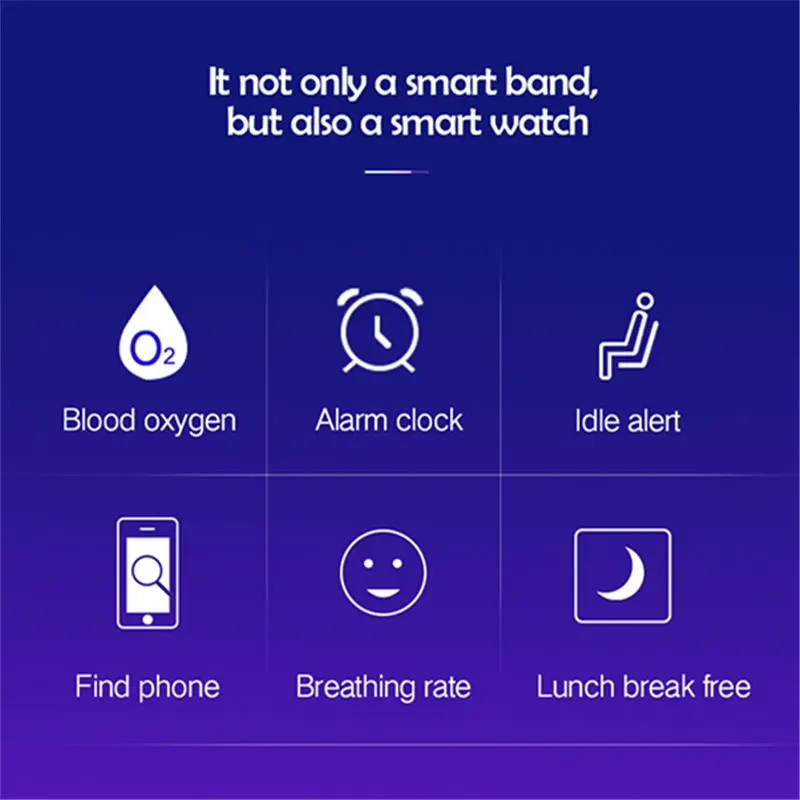 OGEDA Smart Watch Men's Sports Bracelet LED Waterproof men's Watch Heart Rate Blood Pressure J Monitoring Call Reject Function
OGEDA Smart Watch Men's Sports Bracelet LED Waterproof men's Watch Heart Rate Blood Pressure J Monitoring Call Reject Function