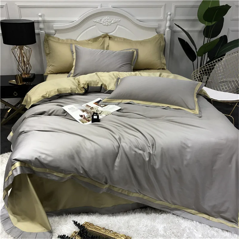 Luxury solid color Bedding Set queen king size egyptian cotton bed set decorative pillowcase Bed Sheet/linen Duvet Cover set
Luxury solid color Bedding Set queen king size egyptian cotton bed set decorative pillowcase Bed Sheet/linen Duvet Cover set
