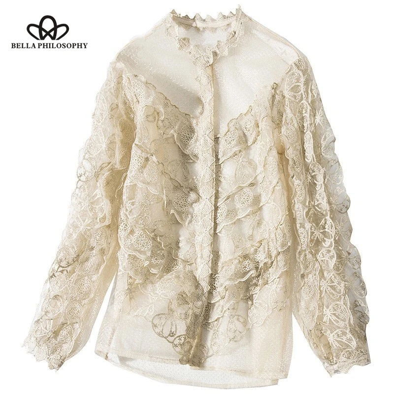 Женская блузка Bella Philosophy, белая однотонная блузка с круглым вырезом и пышными рукавами, сетчатая прозрачная рубашка, корейская мода, весна, ...
Женская блузка Bella Philosophy, белая однотонная блузка с круглым вырезом и пышными рукавами, сетчатая прозрачная рубашка, корейская мода, весна, ...