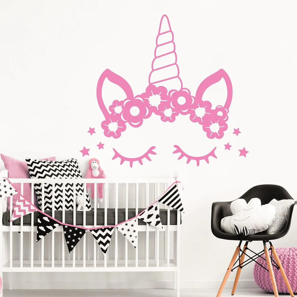 Nursery Wall Decal Unicorn for Kids Rooms Lovely Vinyl Wall Art Stickers Wallpaper Bedroom Playroom Baby Room Decals G572
Nursery Wall Decal Unicorn for Kids Rooms Lovely Vinyl Wall Art Stickers Wallpaper Bedroom Playroom Baby Room Decals G572