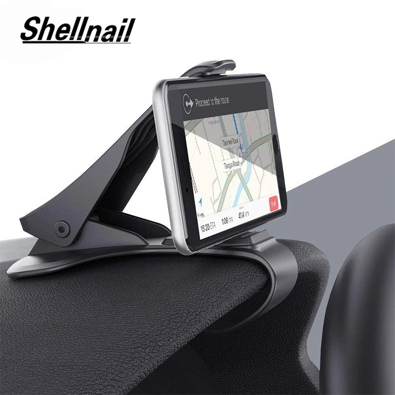 SHELLNAIL Car Phone Holder HUD GPS Phone Support Universal Cradle Crocodile Clip Navigation Bracket Car Dashboard Mount Stand
SHELLNAIL Car Phone Holder HUD GPS Phone Support Universal Cradle Crocodile Clip Navigation Bracket Car Dashboard Mount Stand