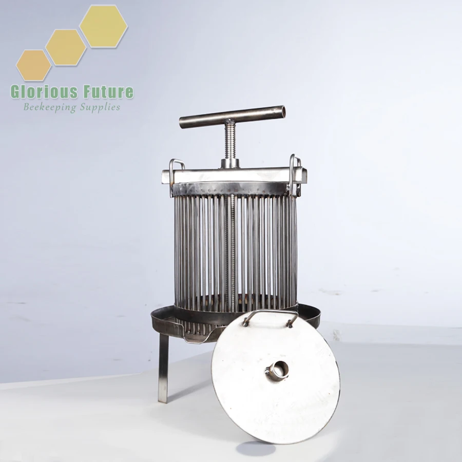 Stainless Steel Honey Comb Presser Bee Wax Press Machine for Beekeeping Honey Equipment Beekeeper Supplies WP-2A
Stainless Steel Honey Comb Presser Bee Wax Press Machine for Beekeeping Honey Equipment Beekeeper Supplies WP-2A