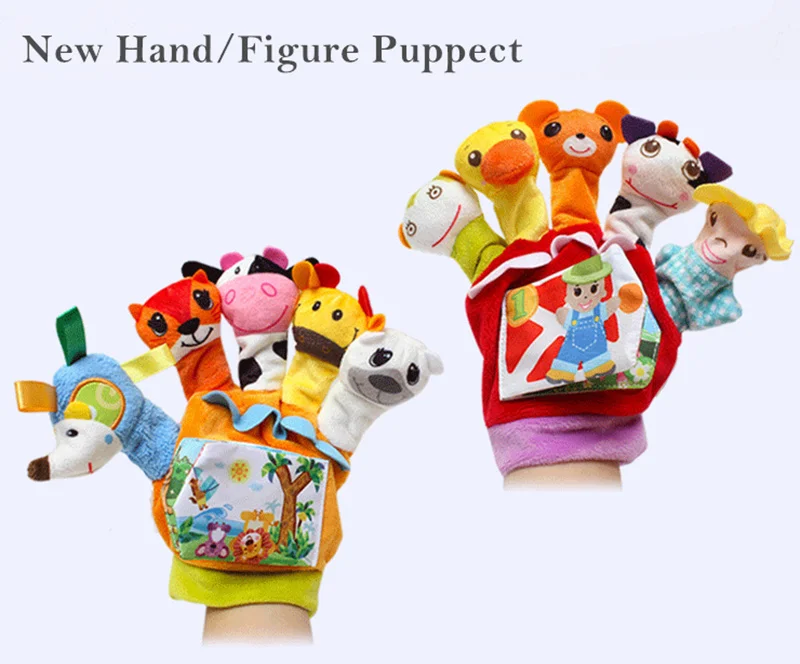NEW Hand Finger Puppets Baby Toys Boys Girls Animals Storytelling Doll Hand Puppets Plush Educational Toy For Chirstmas Gift
NEW Hand Finger Puppets Baby Toys Boys Girls Animals Storytelling Doll Hand Puppets Plush Educational Toy For Chirstmas Gift