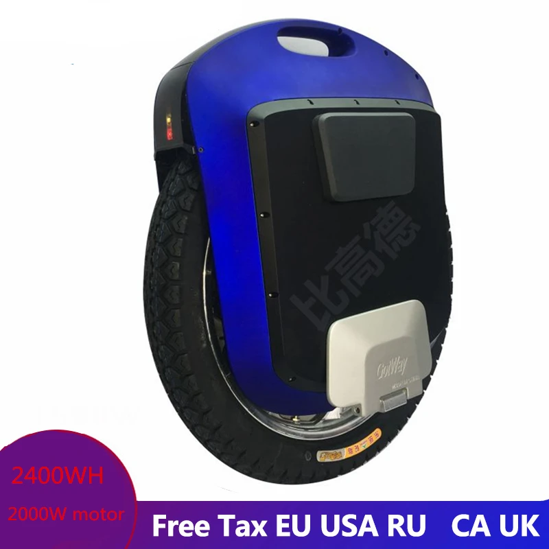 GotWay Monster 22 дюйма 2400WH Электрический Одноколесный велосипед Скутер Максимальная