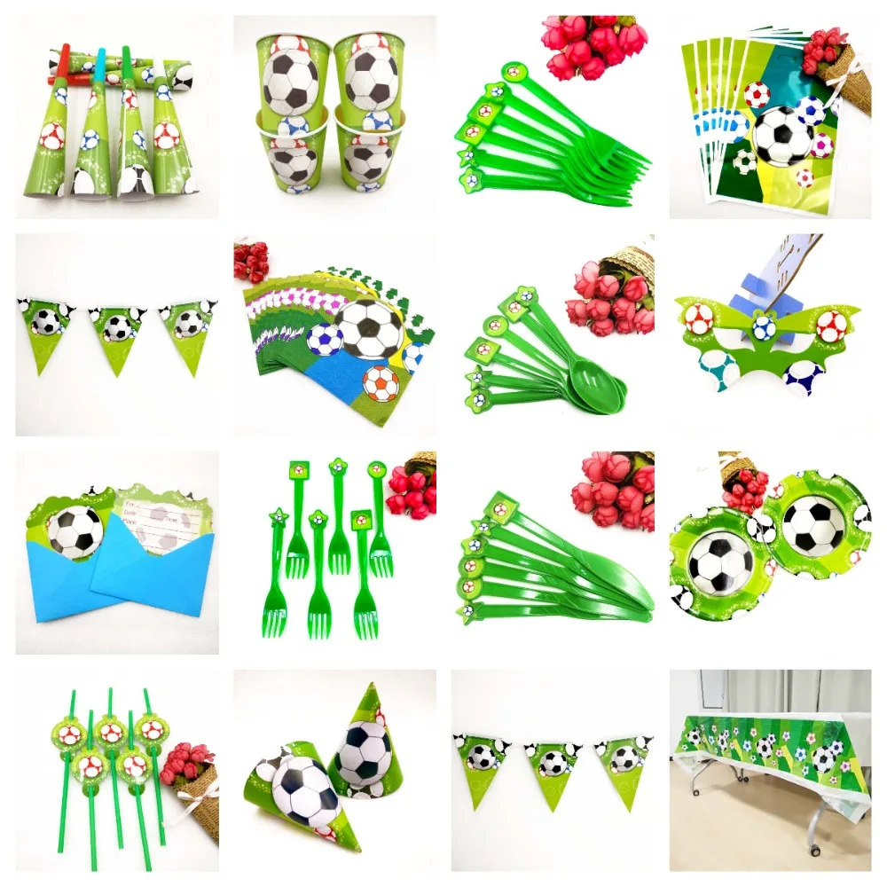 Football Baby Birthday Party Decorations Forks cups Kids Girl And Boy Disposable Tableware Party Supplies Party Decoration Set
Football Baby Birthday Party Decorations Forks cups Kids Girl And Boy Disposable Tableware Party Supplies Party Decoration Set