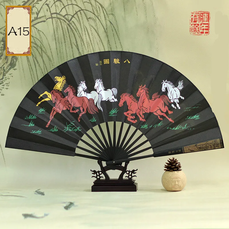 Chinese Vintage Style Gentleman Silk Folding Hand Fan Classical Carving Edge Foldable Fan Abanicos Para Boda Waaiers Hand
Chinese Vintage Style Gentleman Silk Folding Hand Fan Classical Carving Edge Foldable Fan Abanicos Para Boda Waaiers Hand