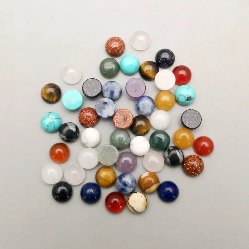 Fashion 50pcs natural stone Cabochon beads mixed no hole 4 6 8 10 12 14 16 18 20MM Single arc charm Ring accsories Free shipping
Fashion 50pcs natural stone Cabochon beads mixed no hole 4 6 8 10 12 14 16 18 20MM Single arc charm Ring accsories Free shipping
