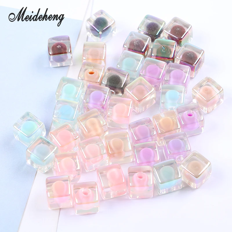Acrylic square Hairdress Beads in Beads for Jewelry Making UV Color Single hole bead Hair ornament accessory handmade materials
Acrylic square Hairdress Beads in Beads for Jewelry Making UV Color Single hole bead Hair ornament accessory handmade materials
