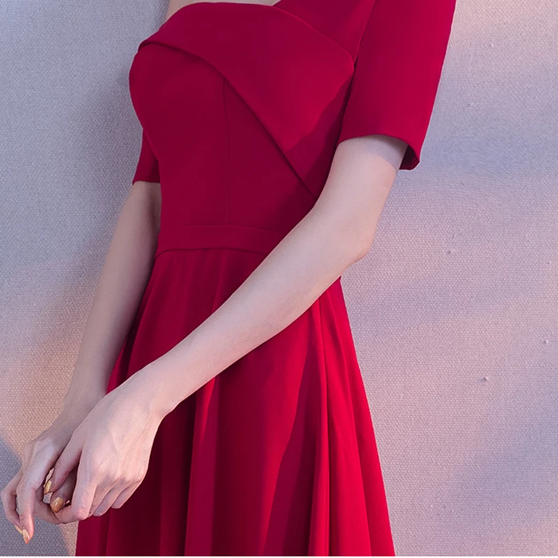 DongCMY 2021 New Arrival Evening Dress burgundy Embroidery Luxury Satin Sexy Long Elegant Robe De Soiree Gown
DongCMY 2021 New Arrival Evening Dress burgundy Embroidery Luxury Satin Sexy Long Elegant Robe De Soiree Gown