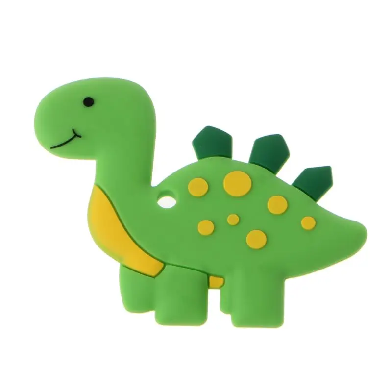 1Pcs Dinosaur Baby Teethers Pendant Necklace Accessory BPA Free Silicone Chew Toys
1Pcs Dinosaur Baby Teethers Pendant Necklace Accessory BPA Free Silicone Chew Toys