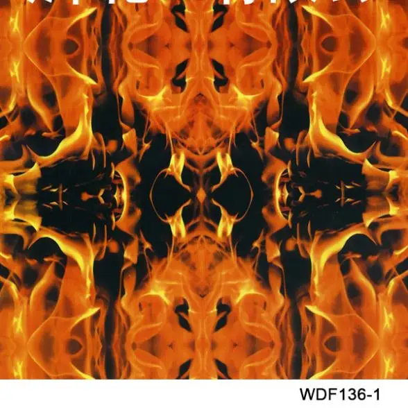 WDF136-1 Decorative Material 10 square Width 1m flame hydrographic film sticker pva water transfer printing film
WDF136-1 Decorative Material 10 square Width 1m flame hydrographic film sticker pva water transfer printing film