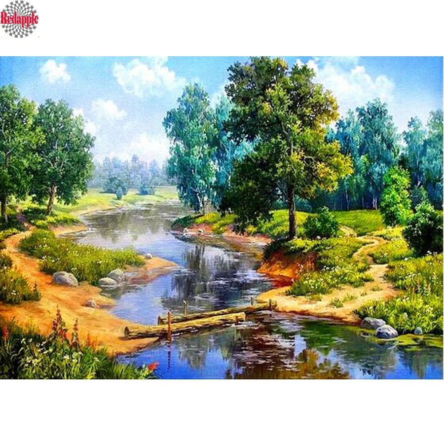 diy diamond painting cross stitch Creek tree picture diamond embroidery natural landscape full rhinestone pastel diamond decor
diy diamond painting cross stitch Creek tree picture diamond embroidery natural landscape full rhinestone pastel diamond decor