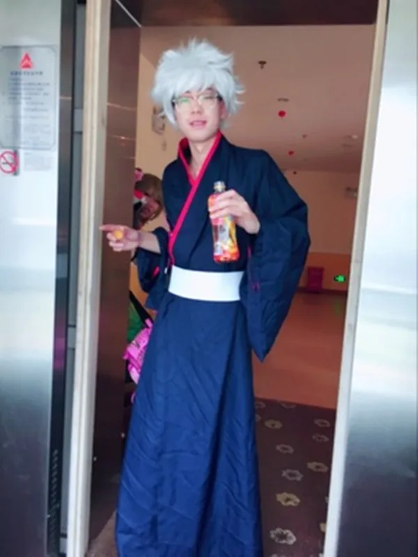 Japanese Anime Gintama /Silver Soul sakata gintoki Cosplay wig Gintoki Silver White cosplay wig costumes
Japanese Anime Gintama /Silver Soul sakata gintoki Cosplay wig Gintoki Silver White cosplay wig costumes