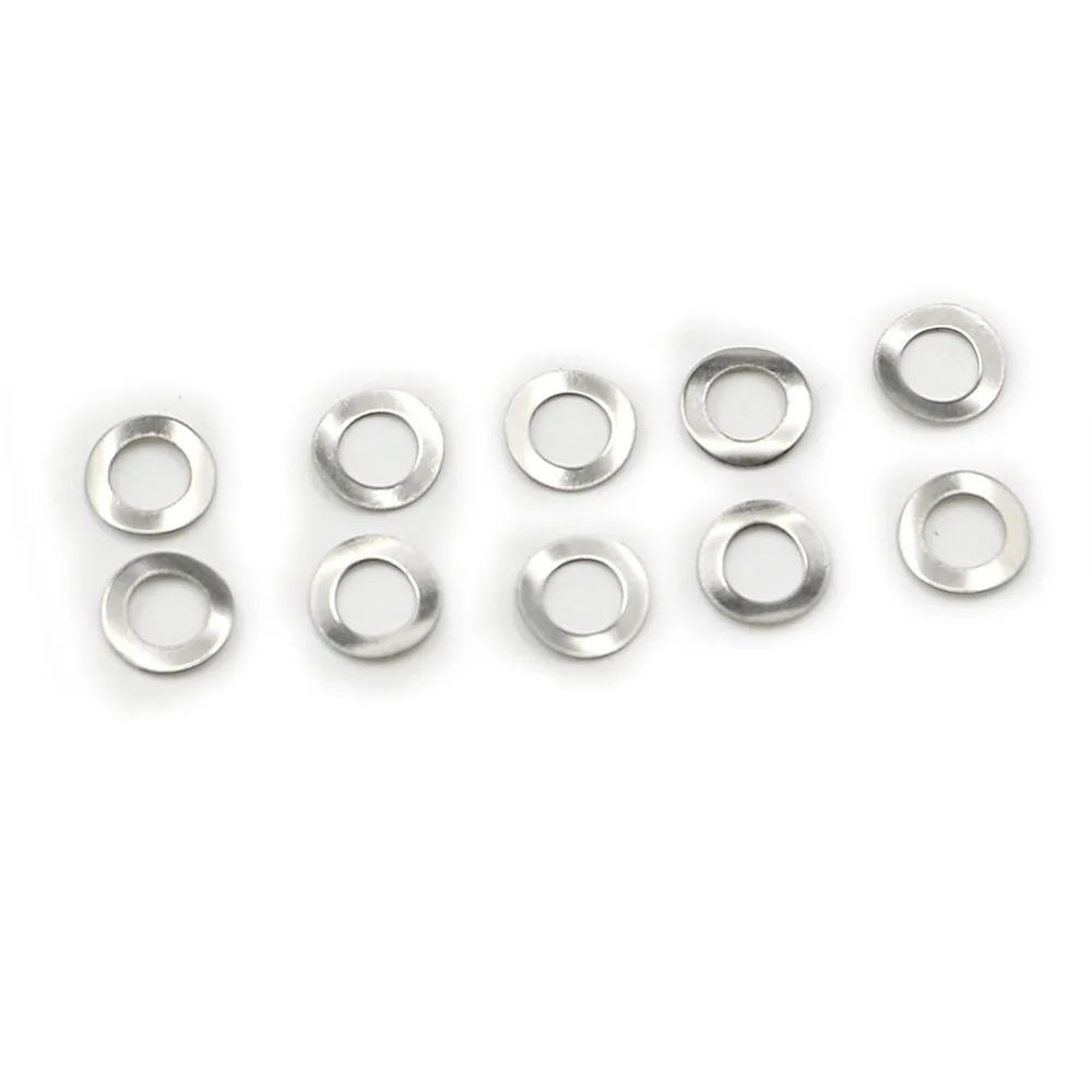 100pcs M5 M6 M8 M10 Stainless Steel 304 Silver Wave Spring Washer Gasket Ring 5mm 6mm 8mm 10mm
100pcs M5 M6 M8 M10 Stainless Steel 304 Silver Wave Spring Washer Gasket Ring 5mm 6mm 8mm 10mm