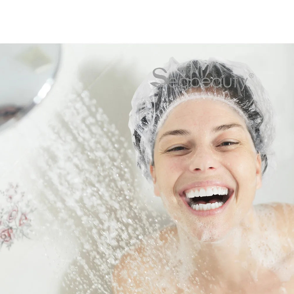 Segbeauty 100pcs/lot Disposable Shower Caps Hat Bathing Caps Hotel Dye Spa One-Off Elastic Shower Cap Clear Salon Bathroom Caps
Segbeauty 100pcs/lot Disposable Shower Caps Hat Bathing Caps Hotel Dye Spa One-Off Elastic Shower Cap Clear Salon Bathroom Caps