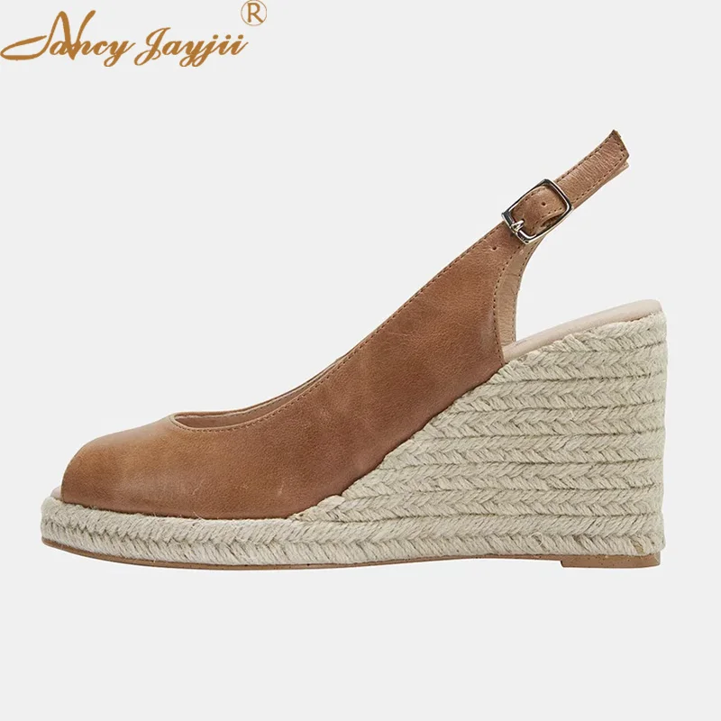 Slingbacks Women Shoes Lady Female Pumps Solid Party Super High Wedges Heels Elegant Fashion Mature Nancyjayjii Leisure 2019
Slingbacks Women Shoes Lady Female Pumps Solid Party Super High Wedges Heels Elegant Fashion Mature Nancyjayjii Leisure 2019