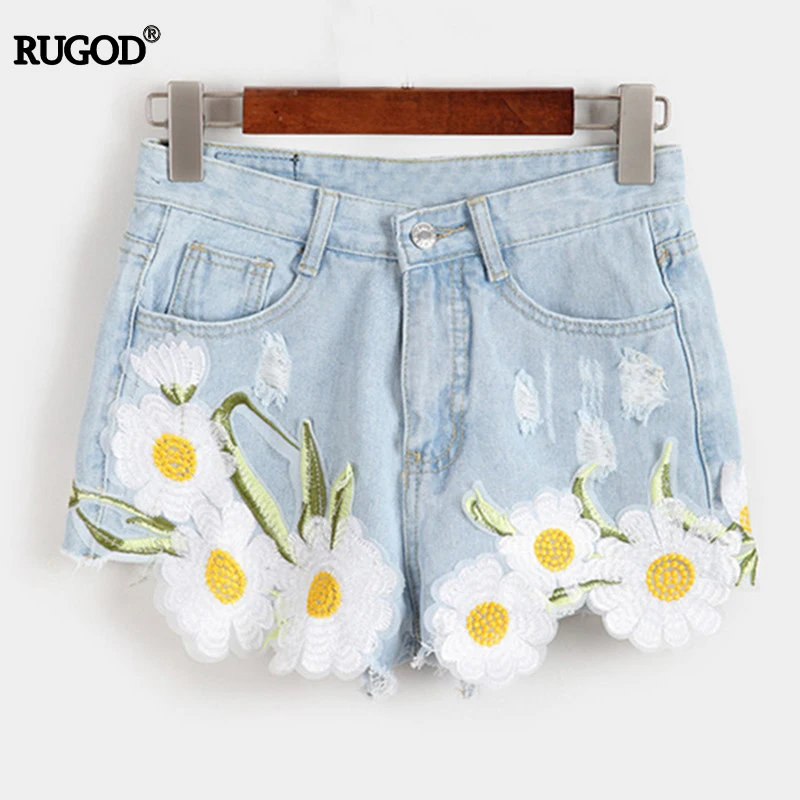 Women New Arrival Denim Shorts Vintage High Waist Flower Embroidery Jeans Shorts Girls'Street Wear Sexy Plus Size Shorts
Women New Arrival Denim Shorts Vintage High Waist Flower Embroidery Jeans Shorts Girls'Street Wear Sexy Plus Size Shorts