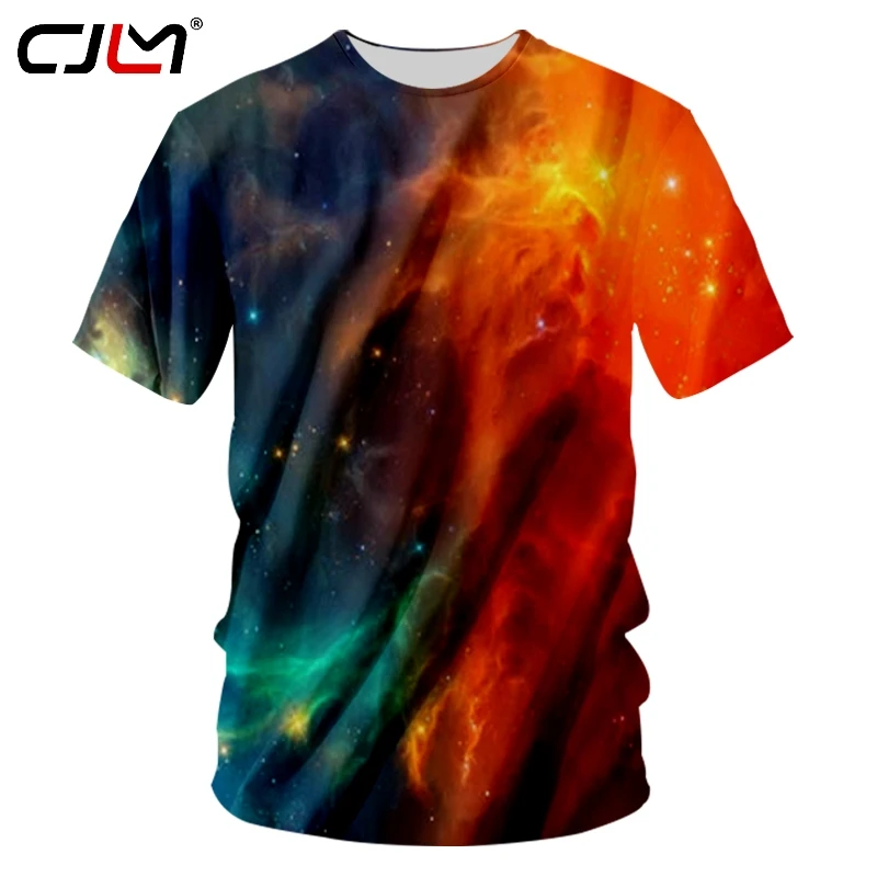 CJLM Мужская цветная 3D футболка с круглым вырезом и объемным принтом Harajuku, Мужская футболка с рисунком звездного неба, хит продаж
CJLM Мужская цветная 3D футболка с круглым вырезом и объемным принтом Harajuku, Мужская футболка с рисунком звездного неба, хит продаж
