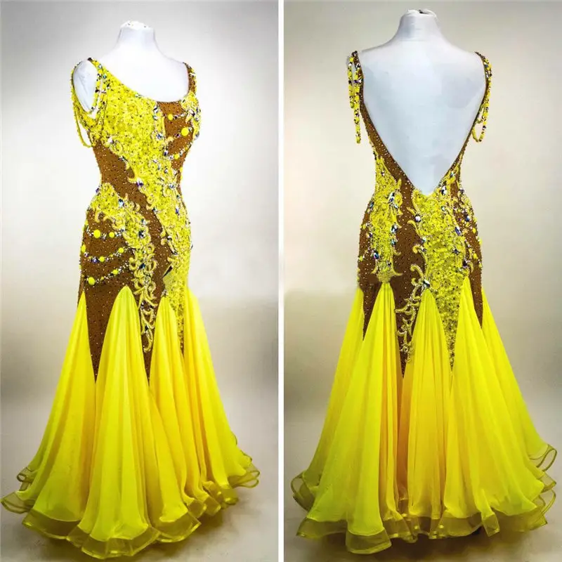 GOODANPAR New Organza Lycra Standard Ballroom Dance Dress Women Ladies Sleeveless Costume Competition Dancewear Waltz Clothes
GOODANPAR New Organza Lycra Standard Ballroom Dance Dress Women Ladies Sleeveless Costume Competition Dancewear Waltz Clothes