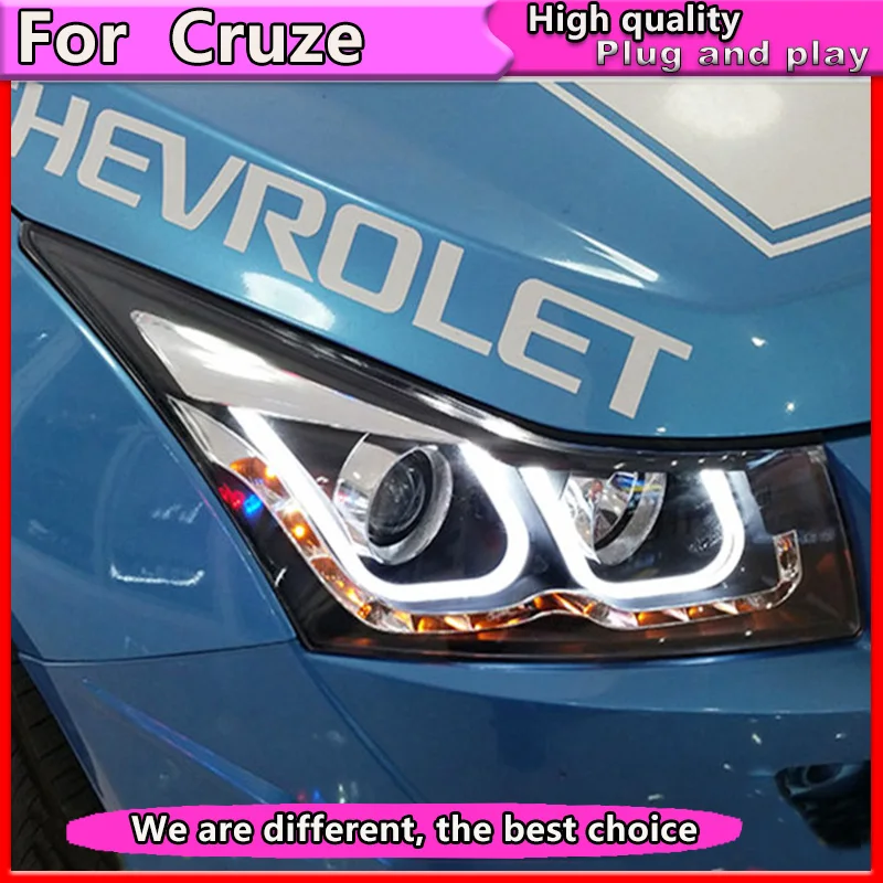 Car Styling for Chevrolet Cruze Headlights 2009-2014 LED Headlight led Angel Eye DRL Q5 Bi Xenon H7 hid Bi-Xenon Lens low beam
Car Styling for Chevrolet Cruze Headlights 2009-2014 LED Headlight led Angel Eye DRL Q5 Bi Xenon H7 hid Bi-Xenon Lens low beam