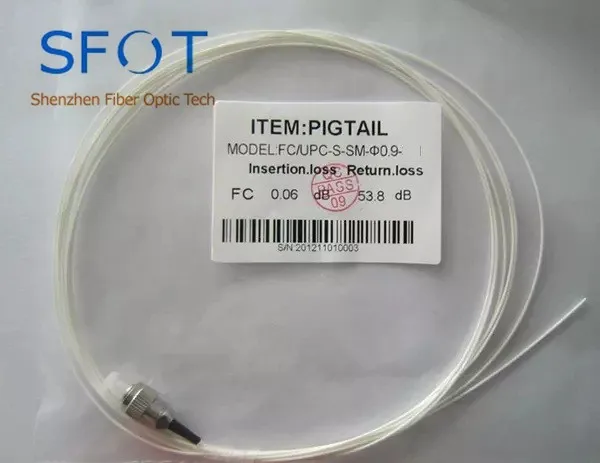 Волоконно-оптический свиной хвост FC/UPC, Mutil-mode Simplex SM 0,9 мм, ПВХ кабель 10 шт./лот
Волоконно-оптический свиной хвост FC/UPC, Mutil-mode Simplex SM 0,9 мм, ПВХ кабель 10 шт./лот