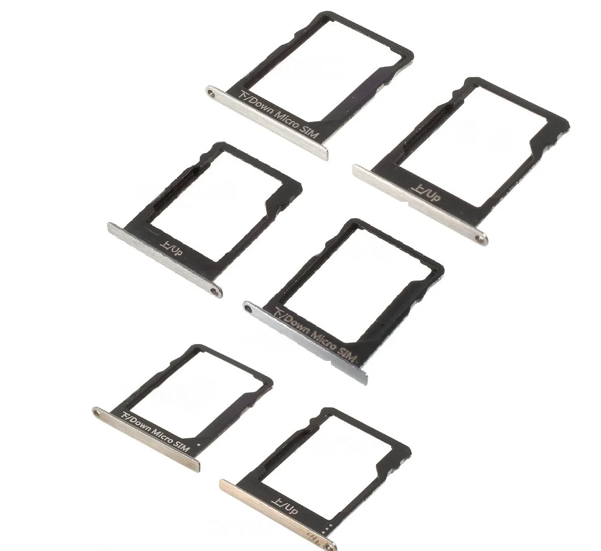 

2Pcs/set OEM for Huawei P8 Lite SIM1 + SIM2/Micro SD Card Slot Holders