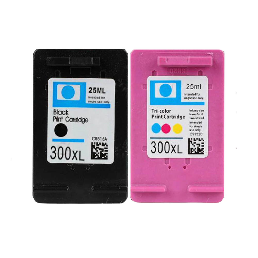 2x CC640E CC643E сменный чернильный картридж для HP 300 DeskJet F4280 F4283 F4288 F4580 F4583 C4610 C4640 C4650 C4670