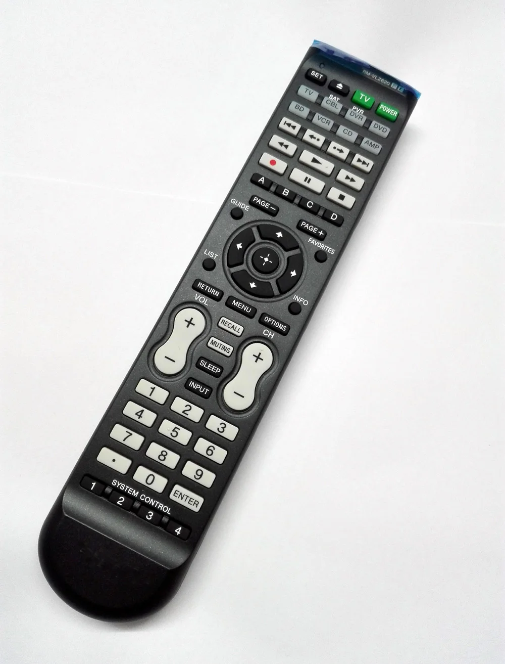 NEW General Original Universal learning Remote Control RM-VLZ620 For Sony LED TV ARCAM DVD BD CBL DVR VCR CD
NEW General Original Universal learning Remote Control RM-VLZ620 For Sony LED TV ARCAM DVD BD CBL DVR VCR CD