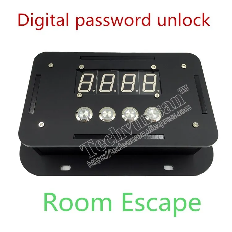 Real life escape room game prop Digital cipher Digital panel Key password unlock With sound Adventure game
Real life escape room game prop Digital cipher Digital panel Key password unlock With sound Adventure game
