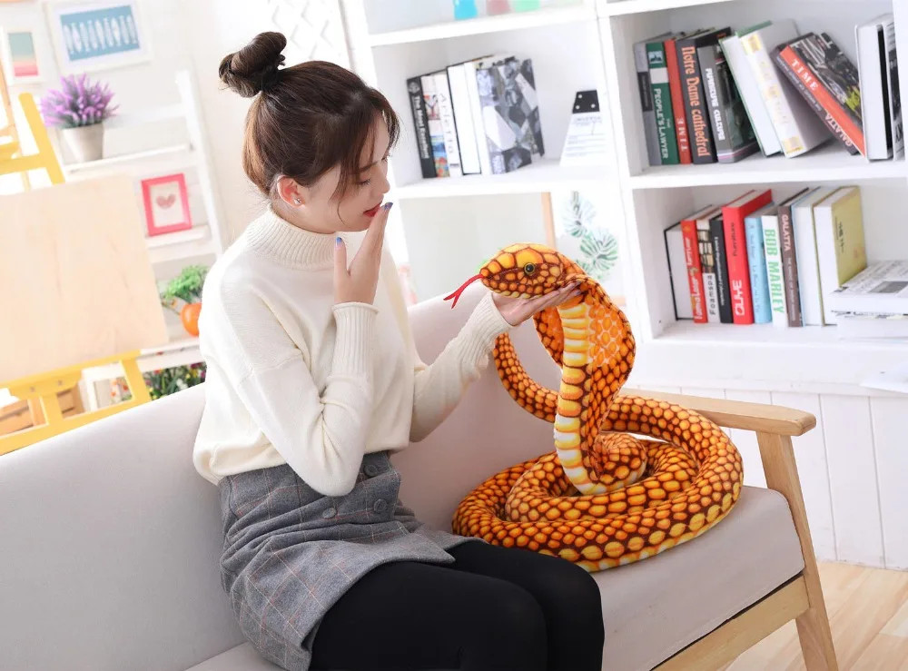 Vanmajor 2.5 meters simulation gold python snake plush toy doll boa constrictor snake toy kids gift home decoration
Vanmajor 2.5 meters simulation gold python snake plush toy doll boa constrictor snake toy kids gift home decoration