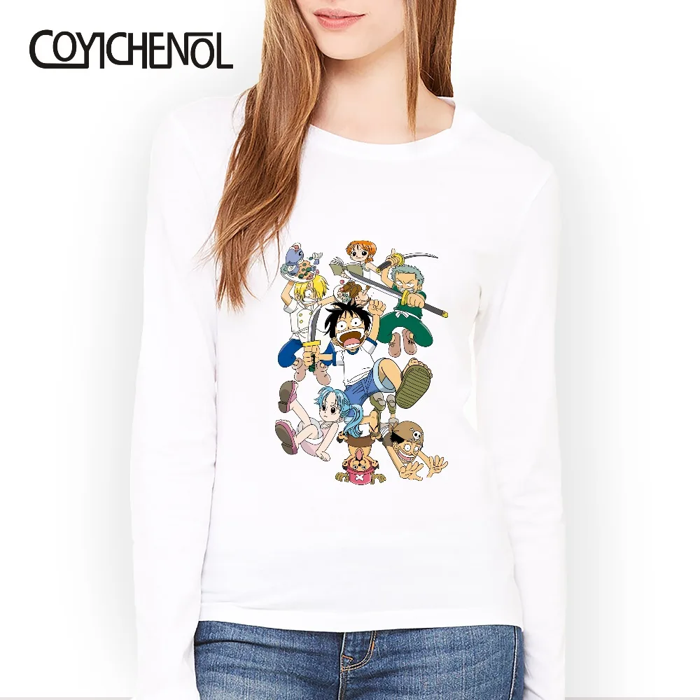 One piece Poster Album Anime Monkey D Luffe o-neck Spring and autumn Print Modal casual top Long sleeve slim T-shirt
One piece Poster Album Anime Monkey D Luffe o-neck Spring and autumn Print Modal casual top Long sleeve slim T-shirt