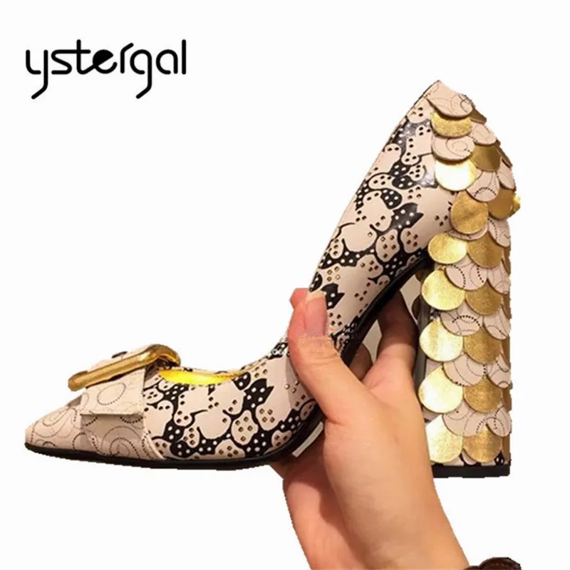 Ystergal Square Toe Women Pumps 9CM Thick High Heels Ladies Wedding Dress Shoes Woman Buckle Design Stiletto Zapatos Mujer
Ystergal Square Toe Women Pumps 9CM Thick High Heels Ladies Wedding Dress Shoes Woman Buckle Design Stiletto Zapatos Mujer