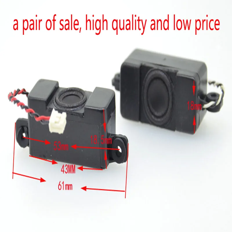 20pcs/lot LCD TV passive small speaker / computer small speaker / notebook small speaker connector
20pcs/lot LCD TV passive small speaker / computer small speaker / notebook small speaker connector