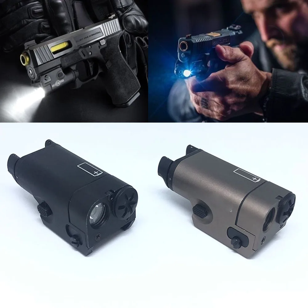 MAGORUI 1PCS XC1 Flashlight 200 Lumens Weapon Light fit Glock Pistol Tactical Hunting Accessories Laser collimator
MAGORUI 1PCS XC1 Flashlight 200 Lumens Weapon Light fit Glock Pistol Tactical Hunting Accessories Laser collimator