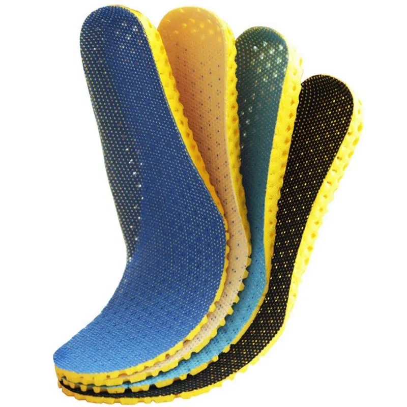 Light Weight Shoe Inserts Pad Soft Sport Insoles Breathable Outdoor Running EVA Absorb Sweat Orthopedic Cushion EU 36-45 Size
Light Weight Shoe Inserts Pad Soft Sport Insoles Breathable Outdoor Running EVA Absorb Sweat Orthopedic Cushion EU 36-45 Size