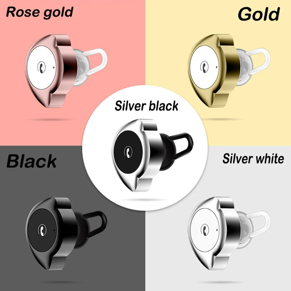 Mini Wireless Earphones In-ear Bluetooth Headset Handfree Siri Voice Control Mic Music Play Bluetooth Earphone For iPhone XiaoMi
Mini Wireless Earphones In-ear Bluetooth Headset Handfree Siri Voice Control Mic Music Play Bluetooth Earphone For iPhone XiaoMi