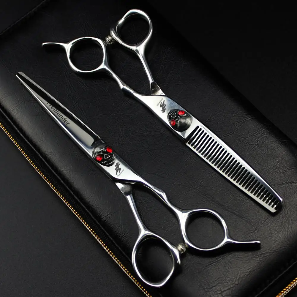 Professional Hair Cutting Hair Scissors Hairdressing ScissorsRed Eye Skull gem Hair Straight Thinning Scissors Barber Salon
Professional Hair Cutting Hair Scissors Hairdressing ScissorsRed Eye Skull gem Hair Straight Thinning Scissors Barber Salon