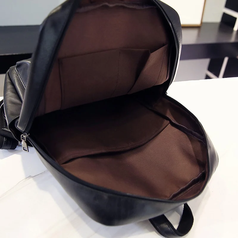 Fashion Women Men Backpack High Quality Leather Backpacks for Teenage Girls Boys Female Male School Shoulder Bag Bagpack mochila 
Fashion Women Men Backpack High Quality Leather Backpacks for Teenage Girls Boys Female Male School Shoulder Bag Bagpack mochila