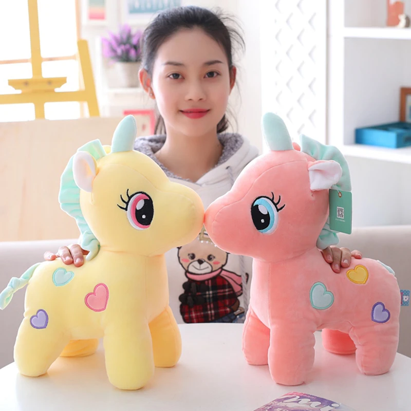 Lovely Unicorn Plush Toy Soft Stuffed Animal Down Unicorn Doll for Baby Birthday Gifts
Lovely Unicorn Plush Toy Soft Stuffed Animal Down Unicorn Doll for Baby Birthday Gifts