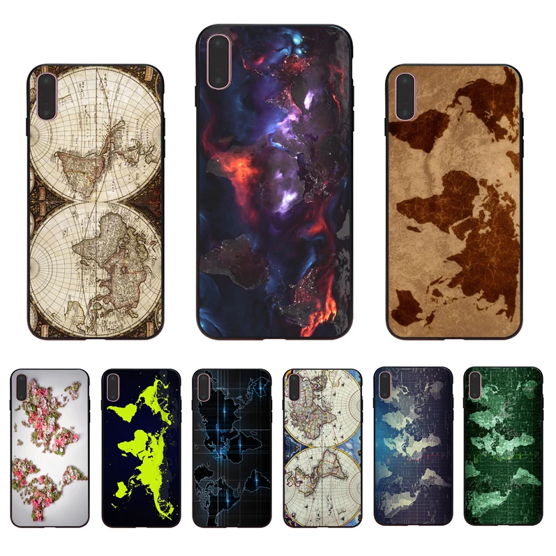 IMIDO world map design Case Soft silicone Transparent phone case For iPhone 7 8 6 XS XR X XSmax 5 5S 6/6splus 7plus 8plus shell
IMIDO world map design Case Soft silicone Transparent phone case For iPhone 7 8 6 XS XR X XSmax 5 5S 6/6splus 7plus 8plus shell