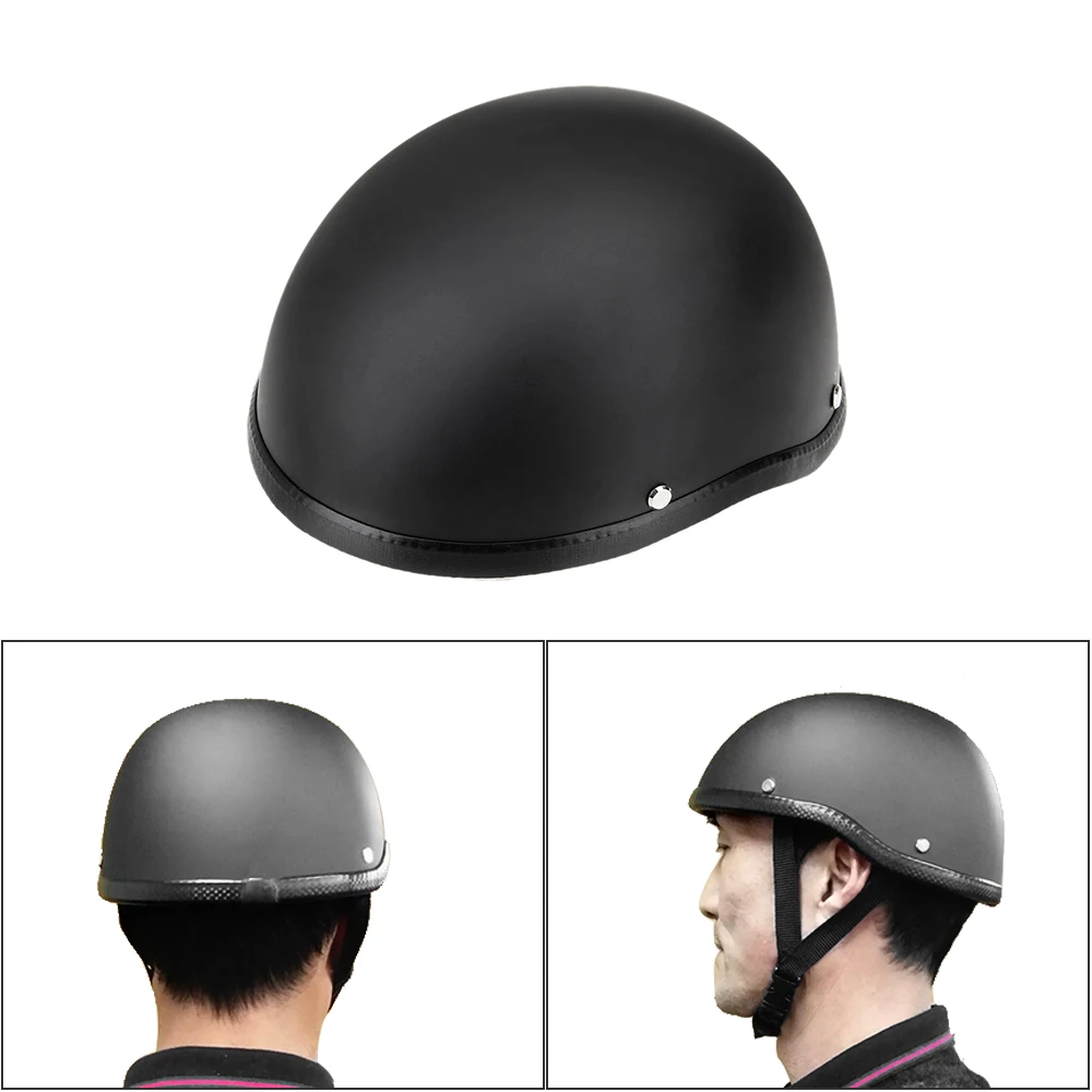 KKmoon Motorcycle Half Open Face Helmet Matt Black Protection Shell Helmet for Scooter Bike
KKmoon Motorcycle Half Open Face Helmet Matt Black Protection Shell Helmet for Scooter Bike