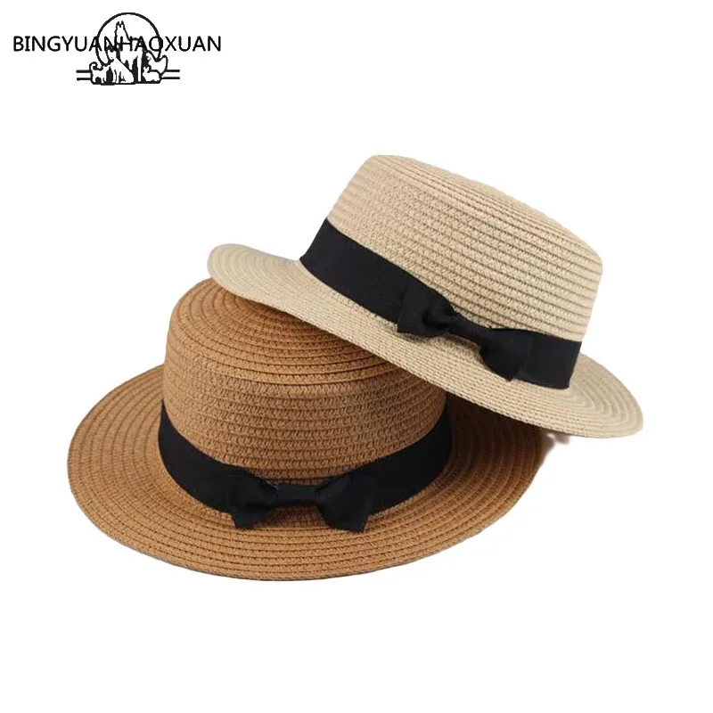 BING YUAN HAO XUAN Wholesale Sun Hat Flat Straw Hat Girls Bow Summer Hats For Women Beach Panama Flat Straw Hat Chapeau Femme
BING YUAN HAO XUAN Wholesale Sun Hat Flat Straw Hat Girls Bow Summer Hats For Women Beach Panama Flat Straw Hat Chapeau Femme